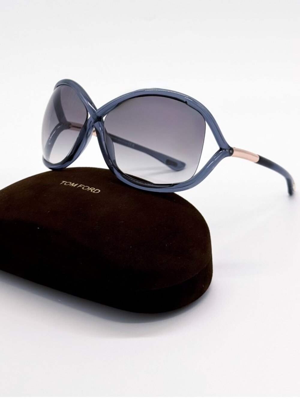 NWT Tom Ford Whitney Sunglasses TF0009 05B New Oversized Eyewear FT0009